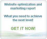 Website optimization and marketing report - what you need to achieve the next level! Get it now!